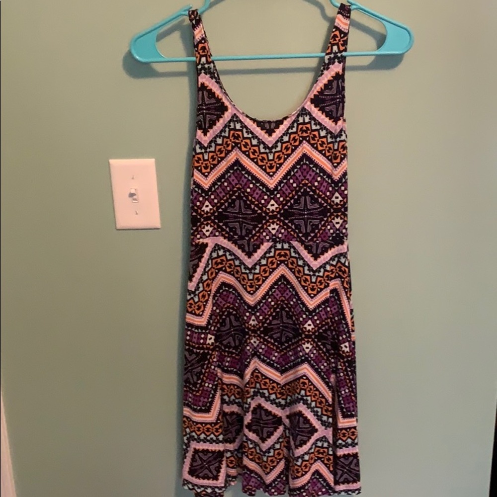Express bright color dress